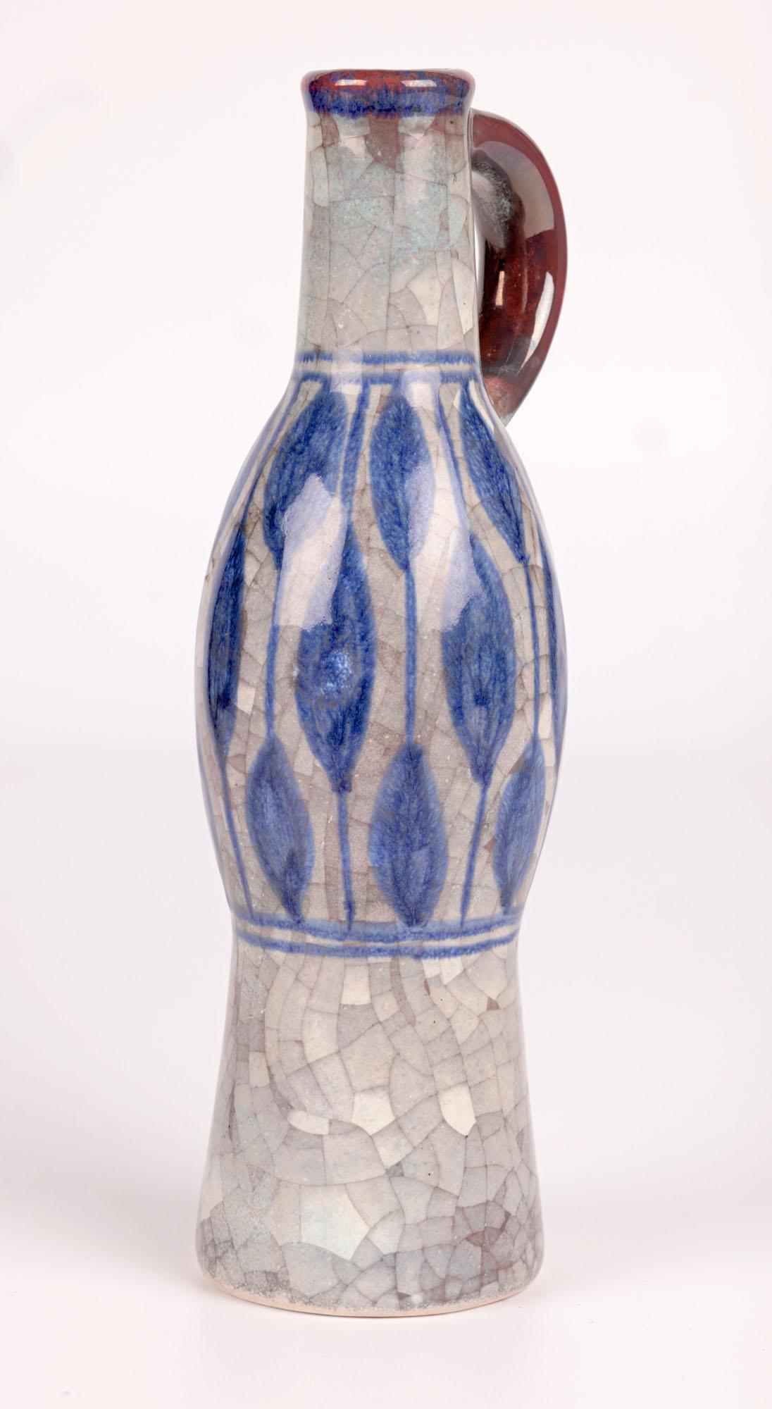 Michael Andersen Bornholm Danish Ceramic Bottle Vase For Sale 6