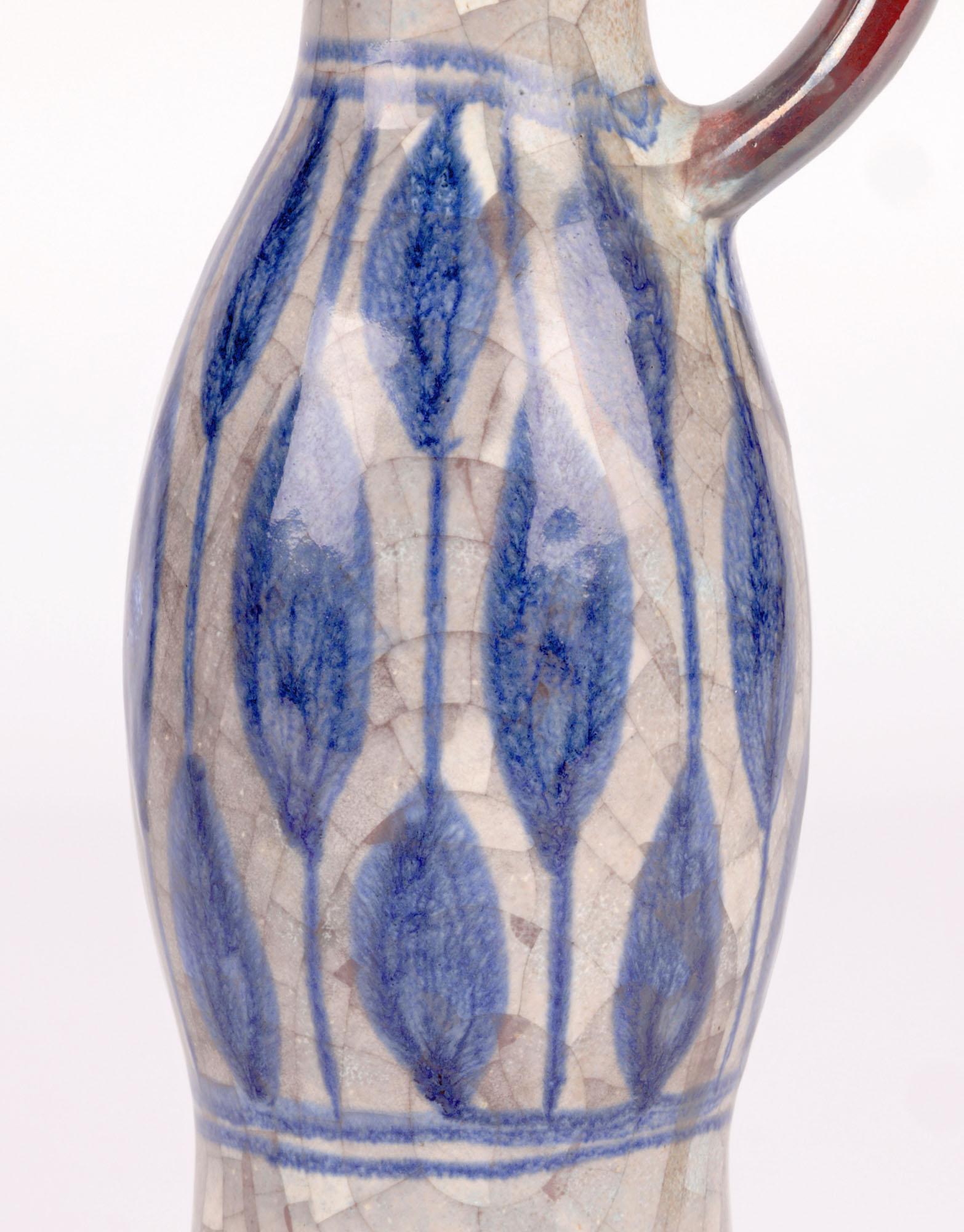 Mid-Century Modern Michael Andersen Bornholm Danish Ceramic Bottle Vase