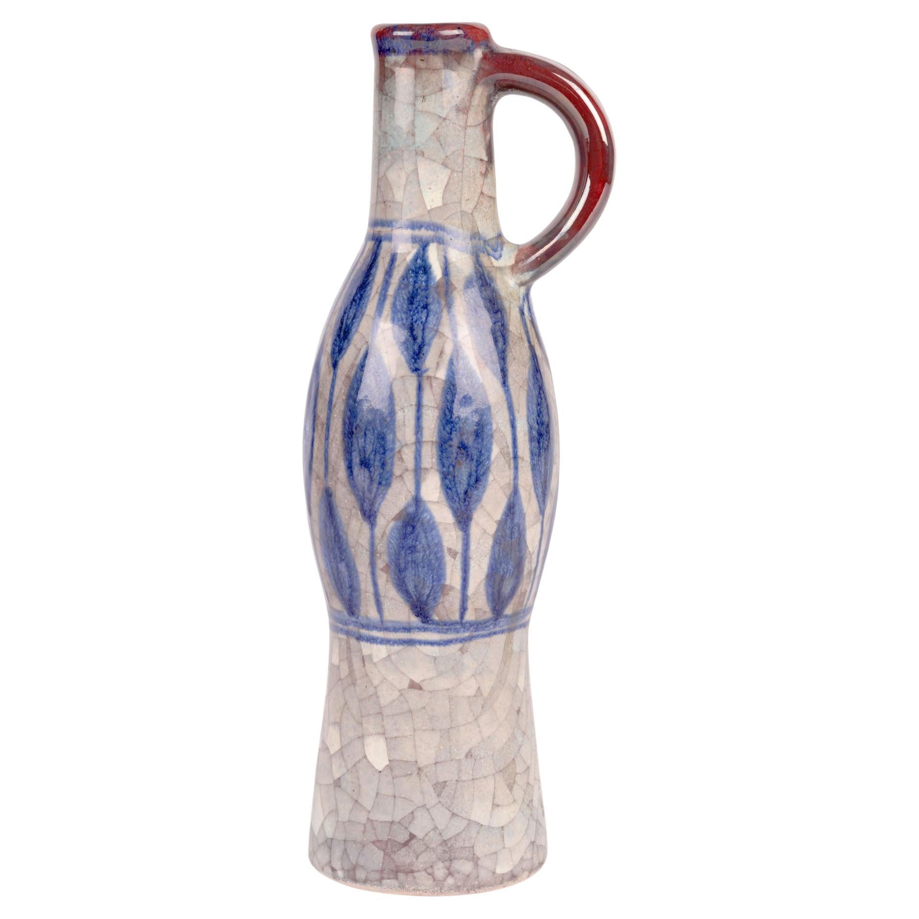Dänische Keramikvase in Flasche, Bornholm, Michael Andersen Bornholm im Angebot