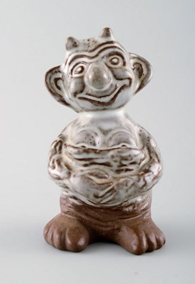 Michael Andersen, Bornholm. Four ceramic figures. Designed by Marianne Starck 1