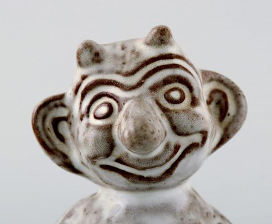 Michael Andersen, Bornholm. Four ceramic figures. Designed by Marianne Starck 2