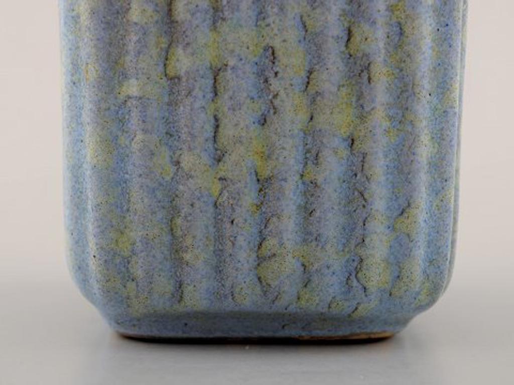 Danish Michael Andersen, Denmark Marmelade Jar in Ceramics, Fluted Style