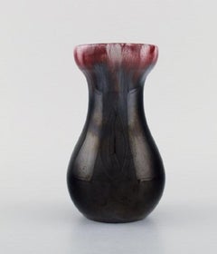 Michael Andersen, Denmark, Two Vases in Glazed Ceramics, 1950s