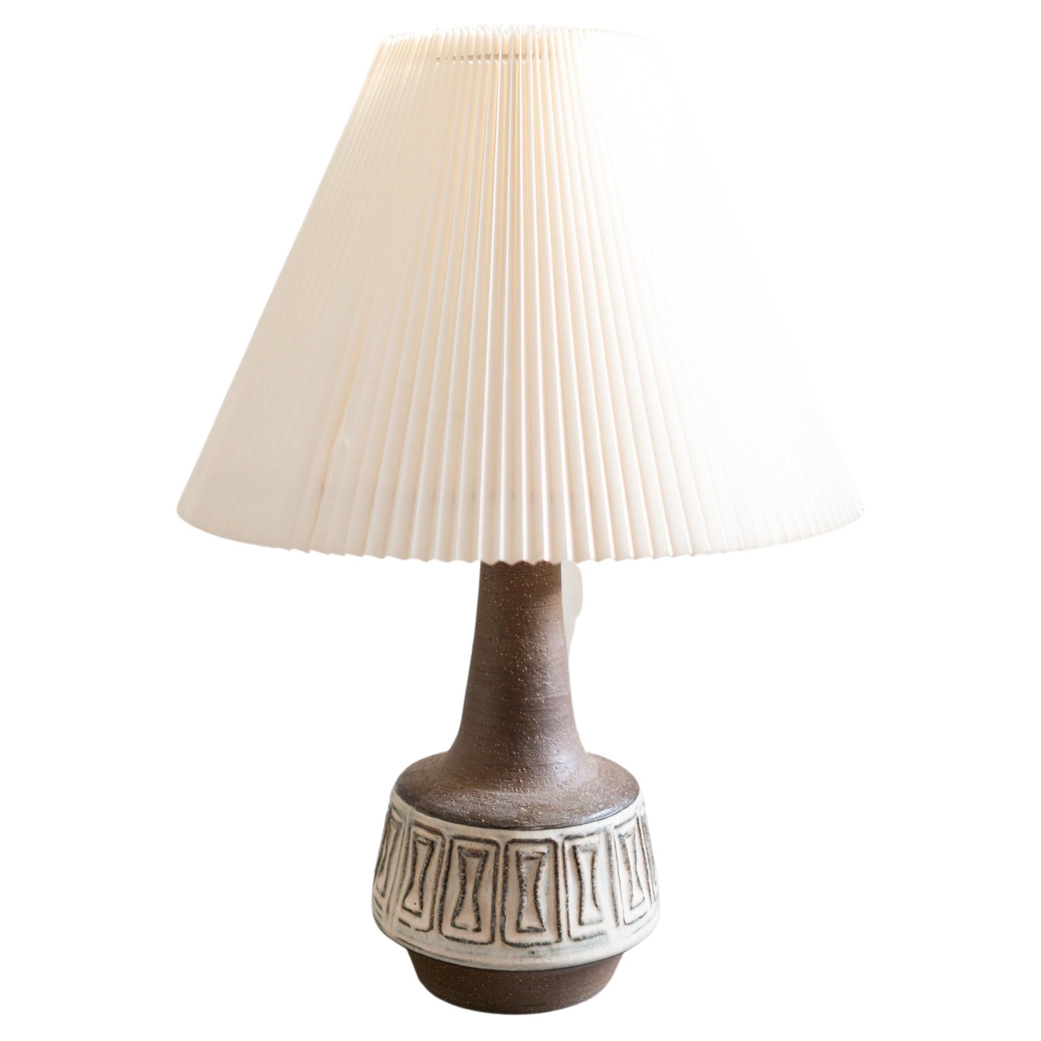 Michael Andersen & Son Ceramic Table Lamp Denmark 1960's