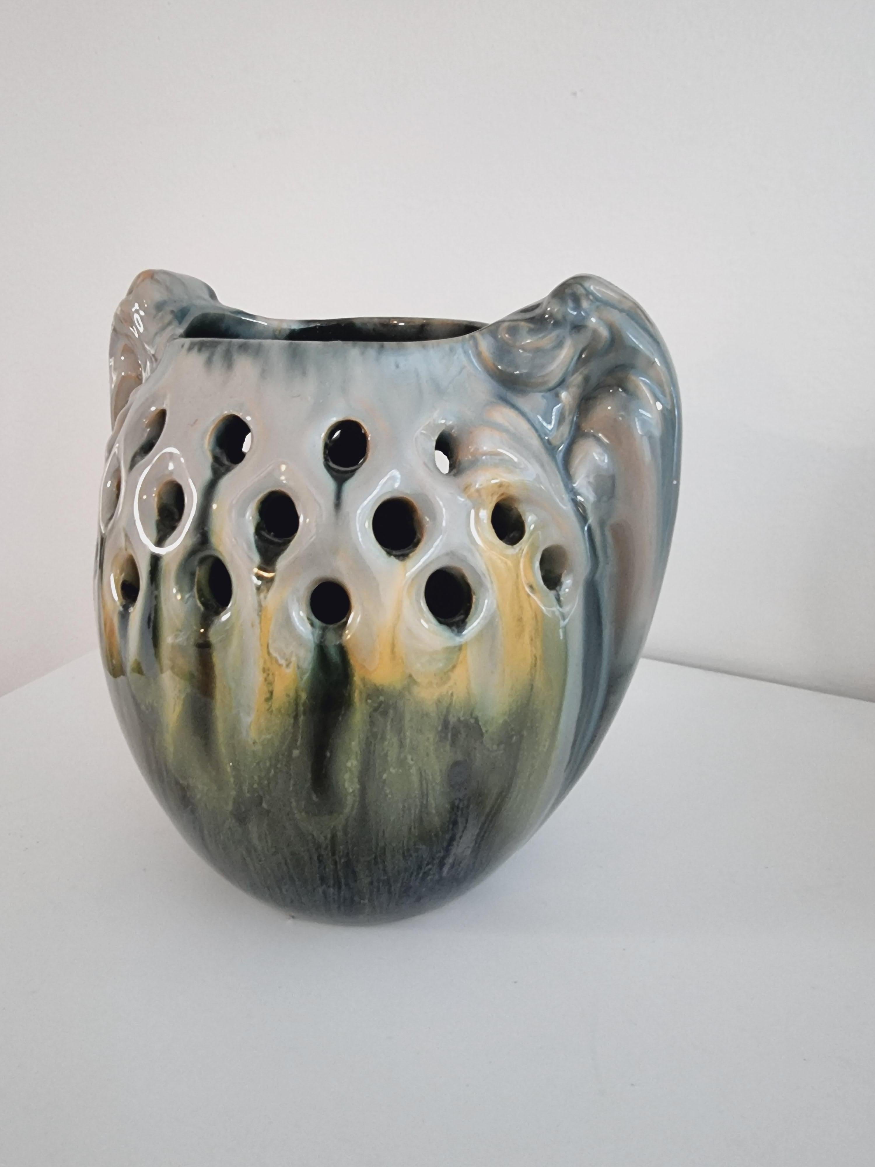 Michael Andersen & Son (MA&S  Vase en céramique rare, Jugend, début du XXe siècle, Danemark  en vente 8