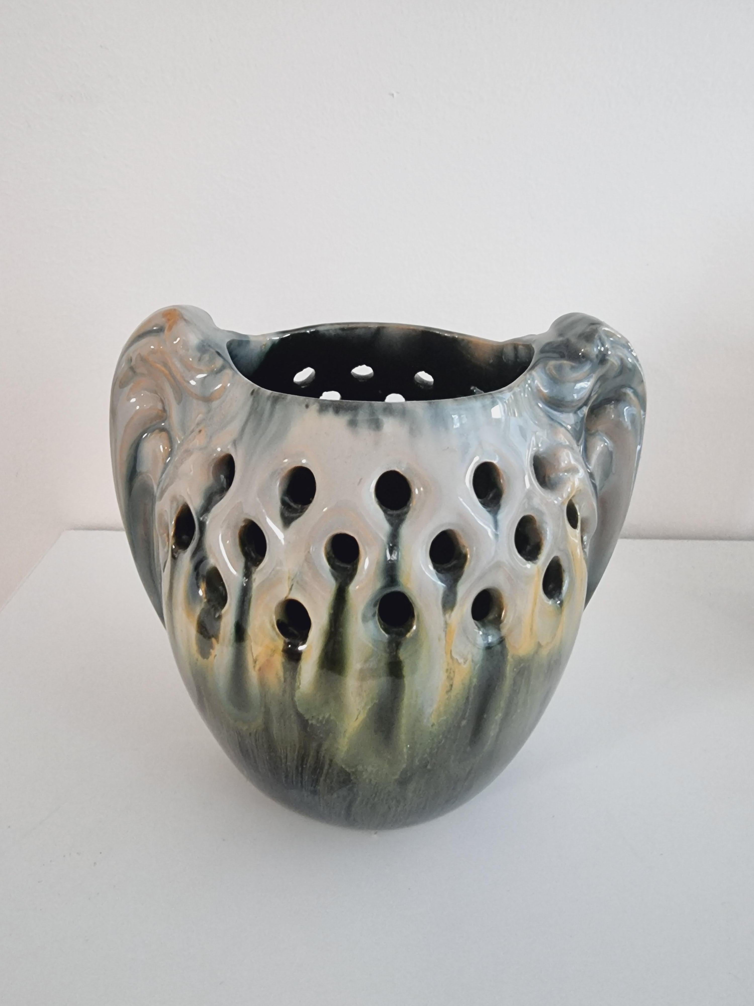 Michael Andersen & Son (MA&S  Vase en céramique rare, Jugend, début du XXe siècle, Danemark  en vente 10
