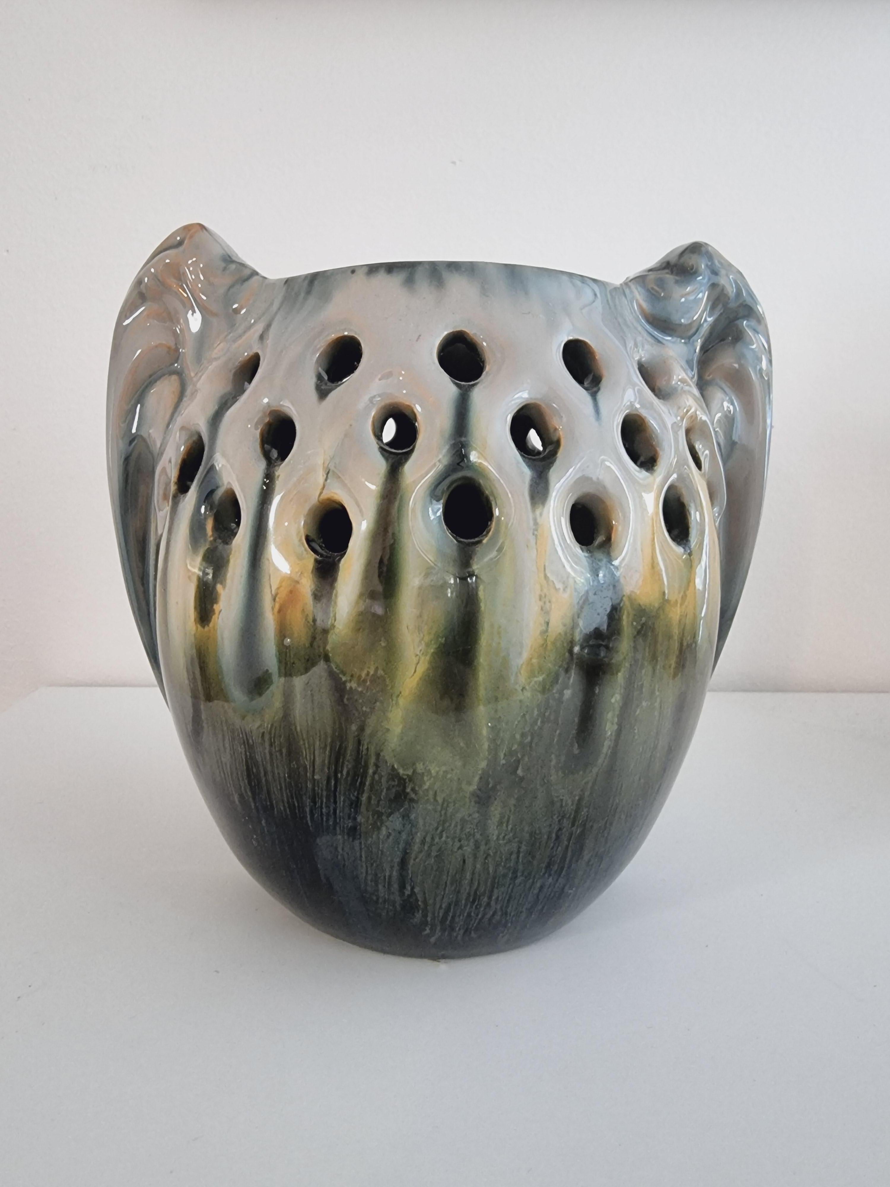 Michael Andersen & Son (MA&S  Vase en céramique rare, Jugend, début du XXe siècle, Danemark  en vente 11