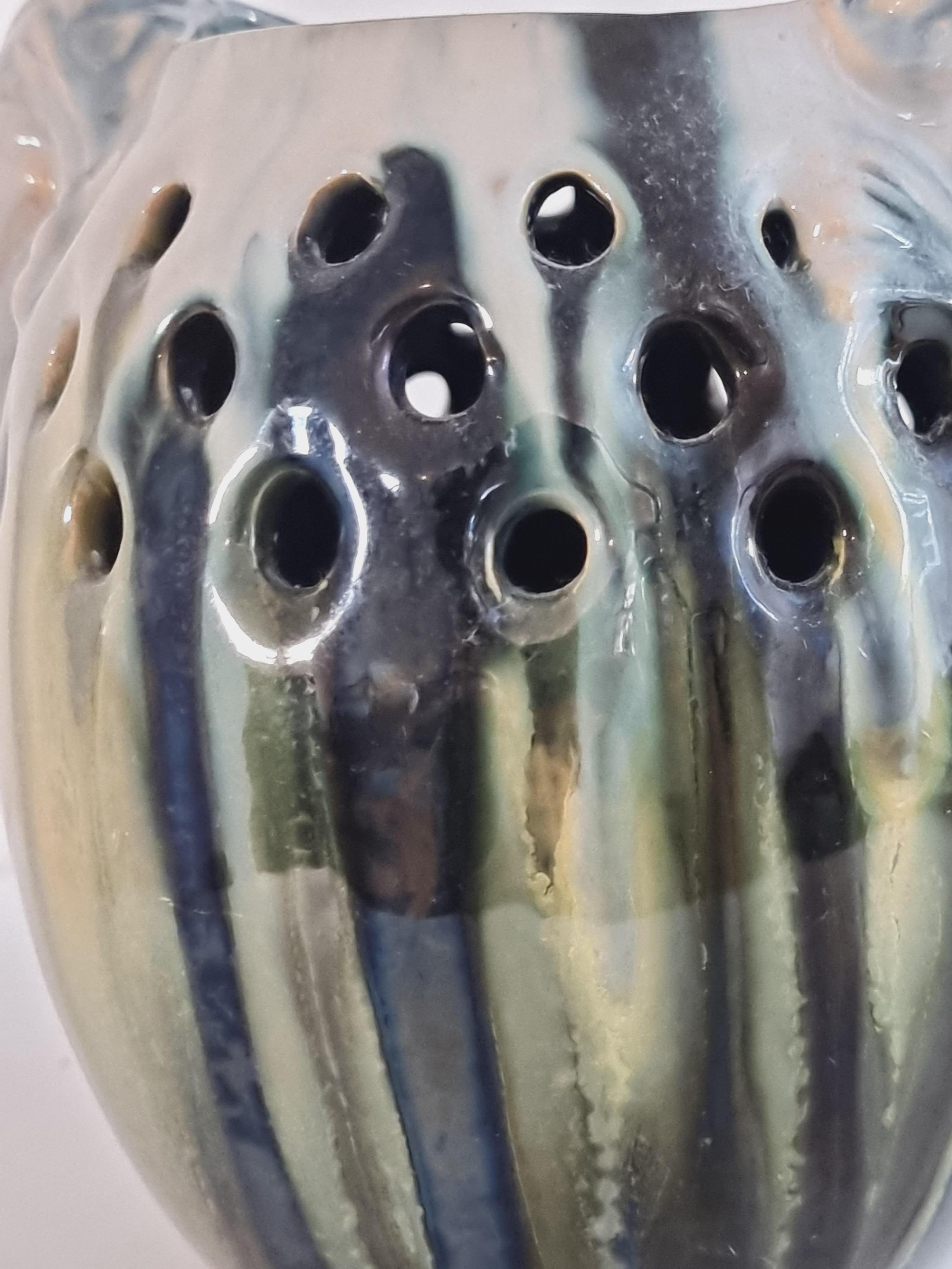 Début du 20ème siècle Michael Andersen & Son (MA&S  Vase en céramique rare, Jugend, début du XXe siècle, Danemark  en vente