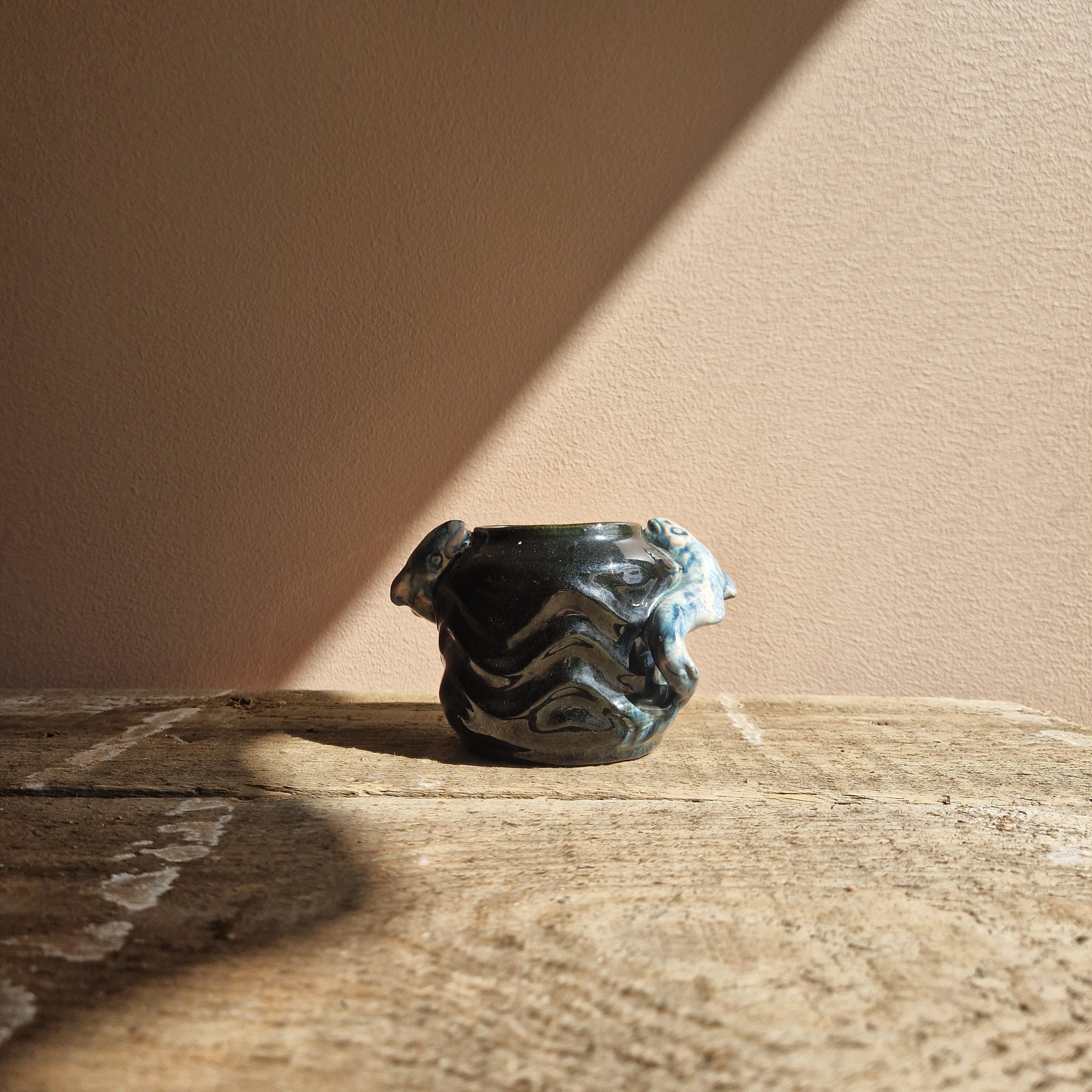 Céramique Michael Andersen & Son, Vase, Jugend, Denmark, stoneware en vente