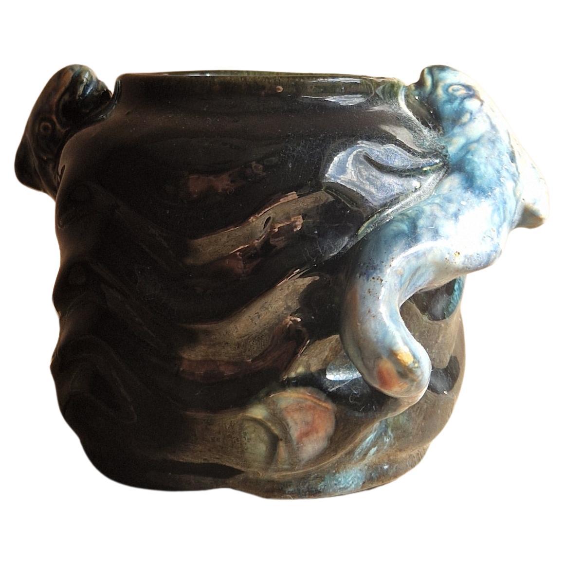 Michael Andersen & Son, Vase, Jugend, Denmark, stoneware en vente
