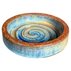 Décor en spirale Michael Andersen des années 1950 Vide-Poche, Danemark