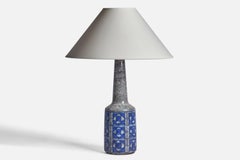 Michael Andersen, Table Lamp, Stoneware, Denmark, 1950s