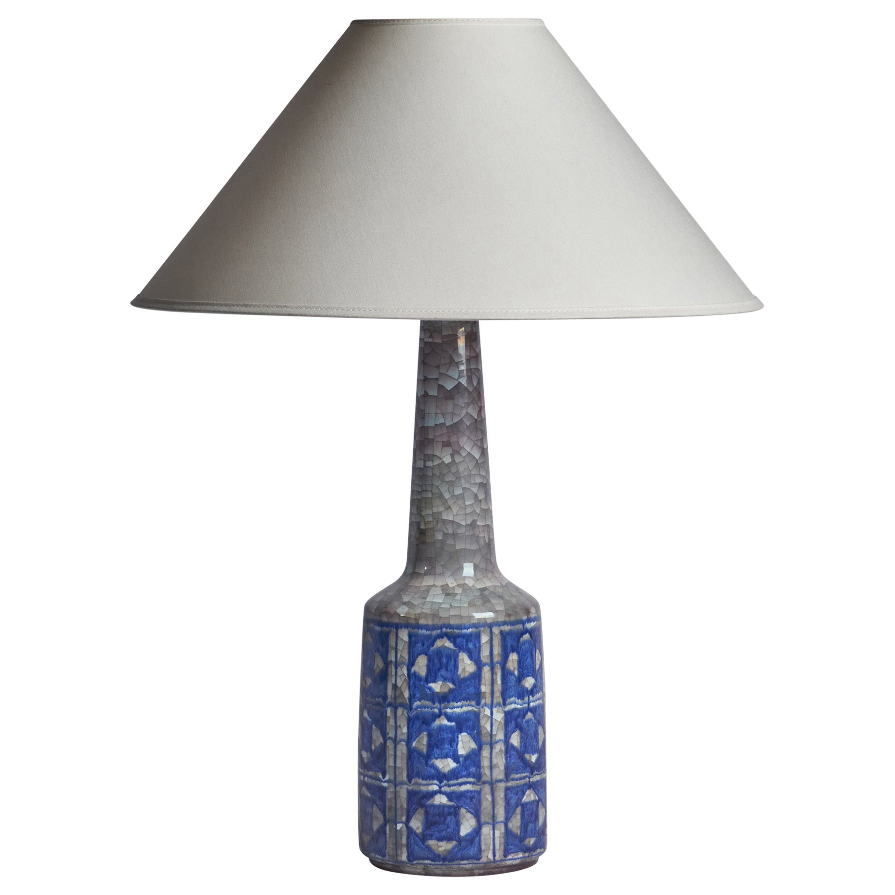 Michael Andersen, Table Lamp, Stoneware, Denmark, 1950s