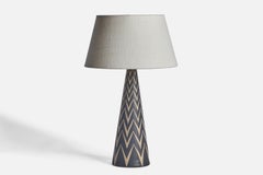 Michael Andersen, Lámpara de sobremesa, Gres, Dinamarca, Años 60