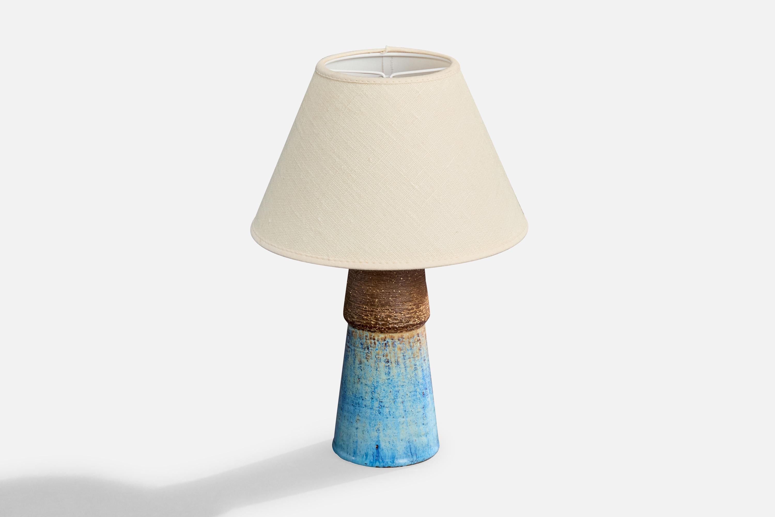 Danois Michael Andersen, lampe de table, grès, Danemark, années 1960 en vente