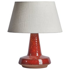 Michael Andersen, Table Lamp, Stoneware, Denmark, 1960s