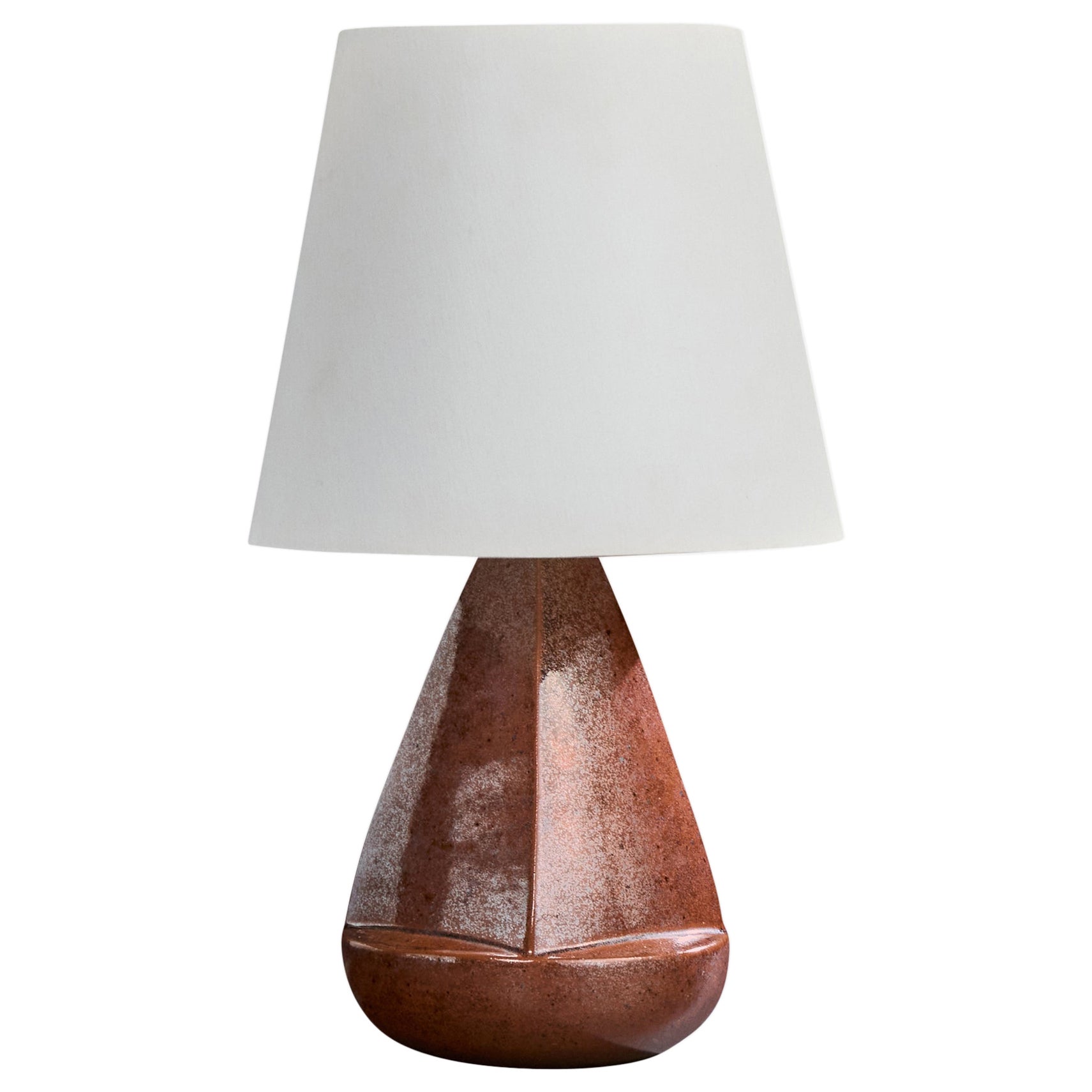 Michael Andersen, Table Lamp, Stoneware, Denmark, 1960s