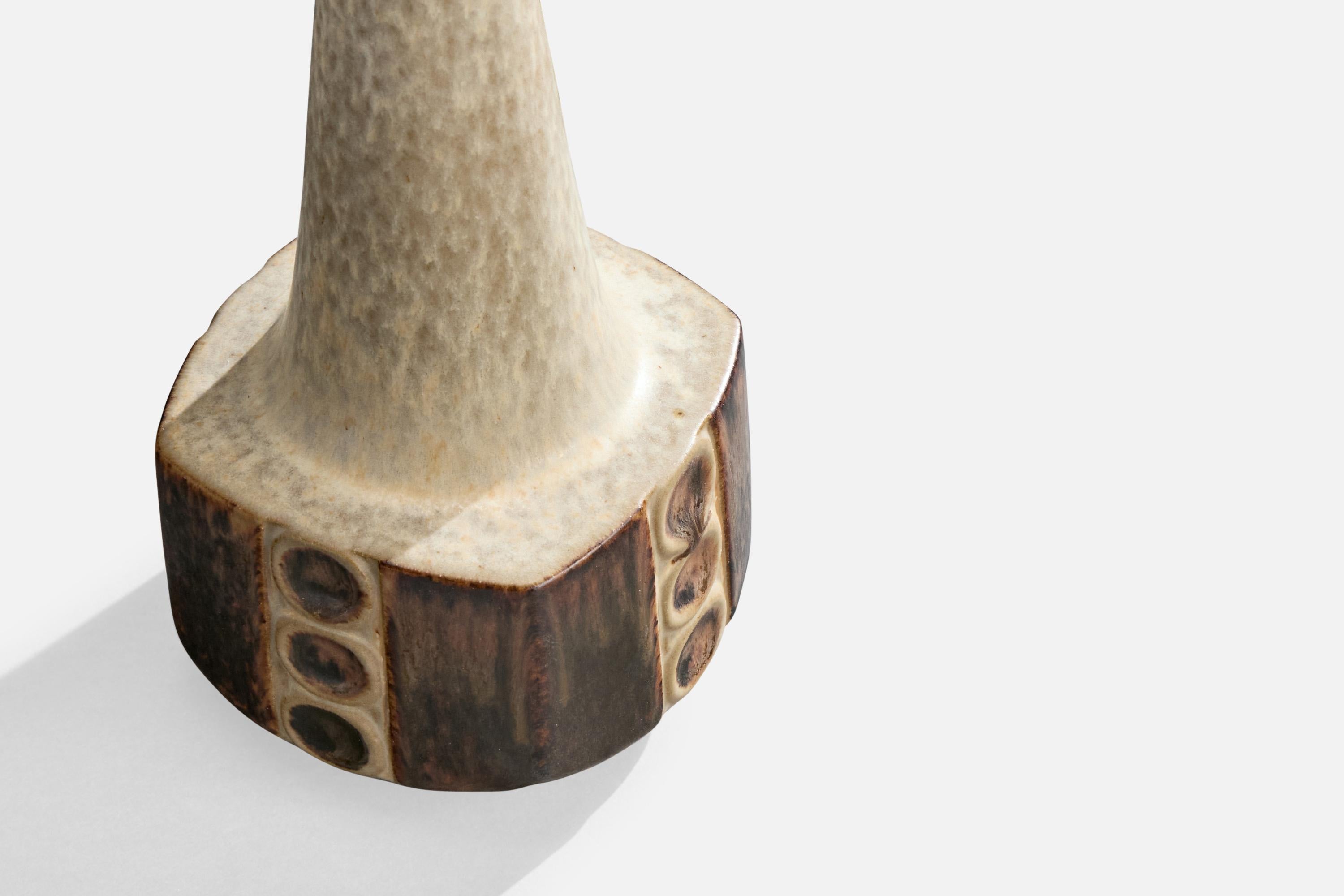 Michael Andersen, lampes de table, grès, Danemark, années 1960 Bon état - En vente à High Point, NC