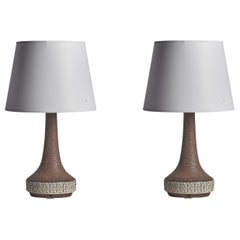 Michael Andersen, Lampade da tavolo, Gres, Svezia, anni '60