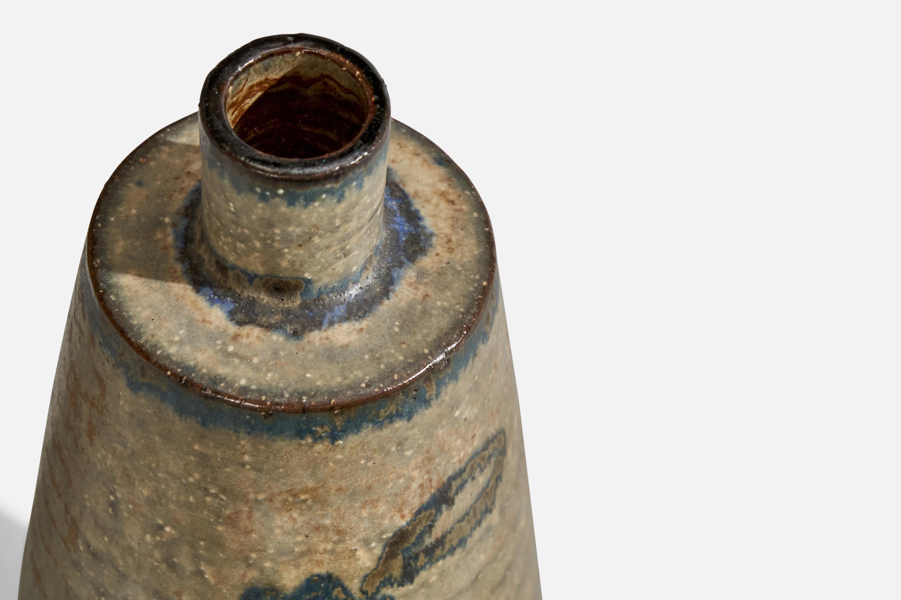 Metà XX secolo Michael Andersen, Vaso, Gres, Danimarca, anni '60 in vendita