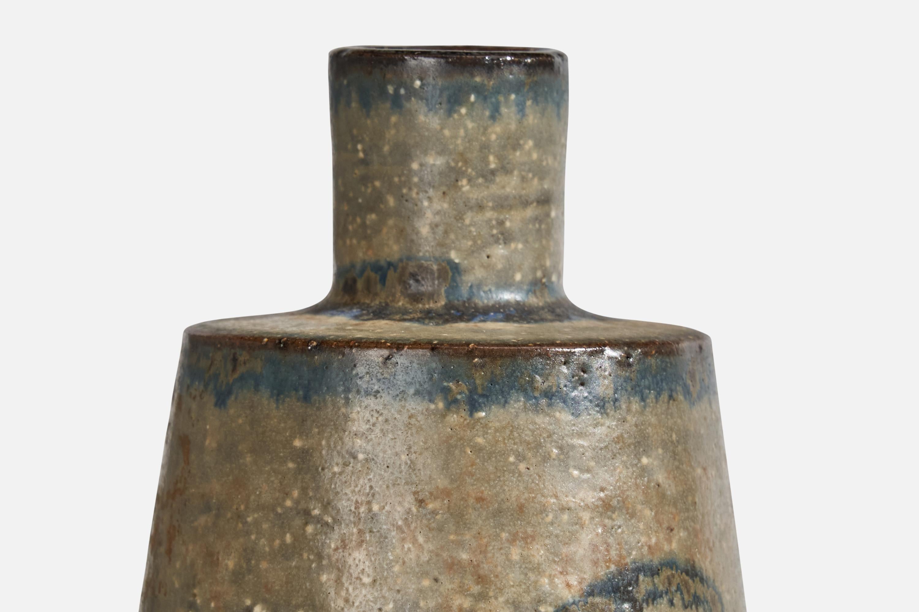 Grès porcellanato Michael Andersen, Vaso, Gres, Danimarca, anni '60 in vendita