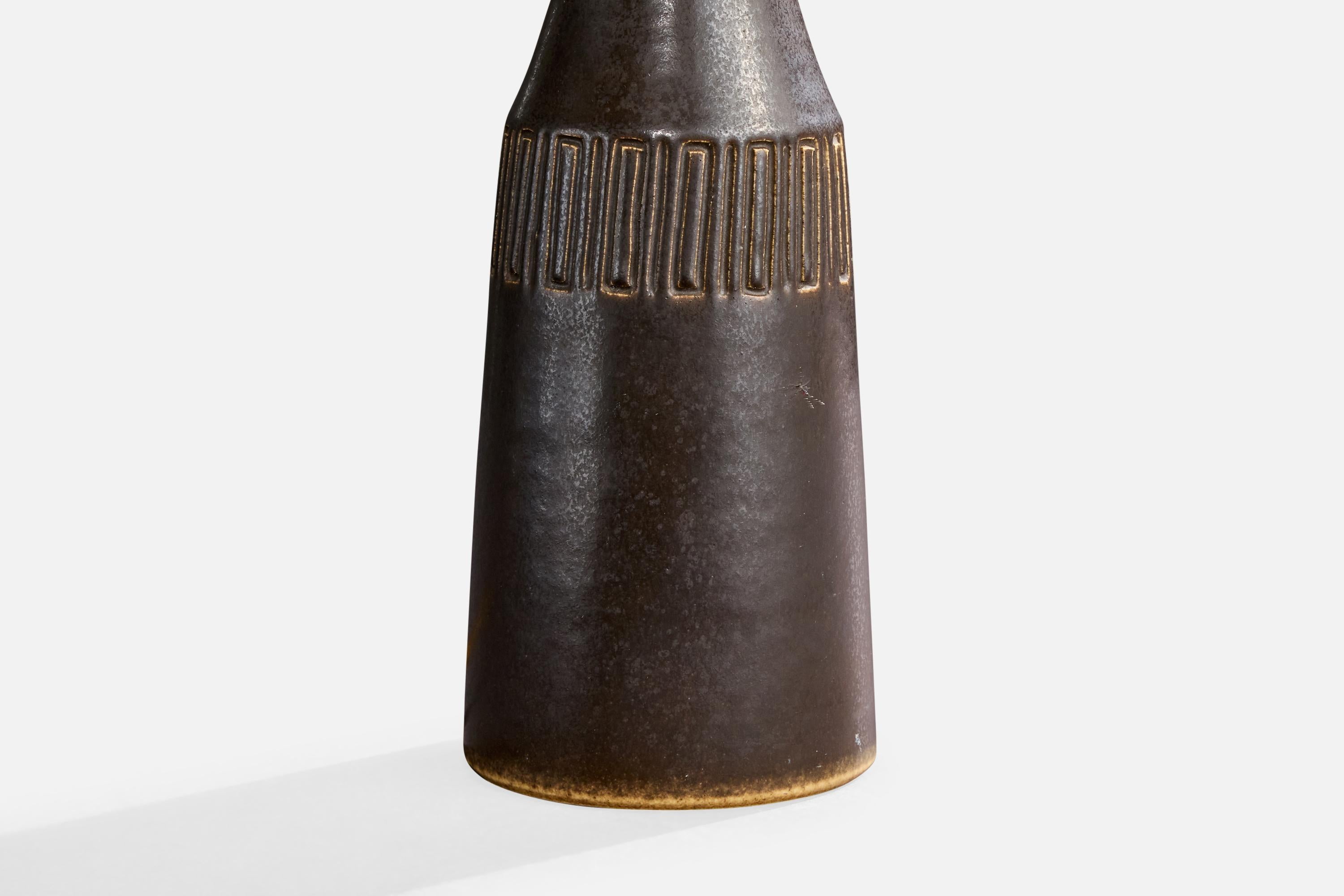 Mid-20th Century Michael Andersson, Table Lamp, Stoneware, Denmark, 1960s For Sale