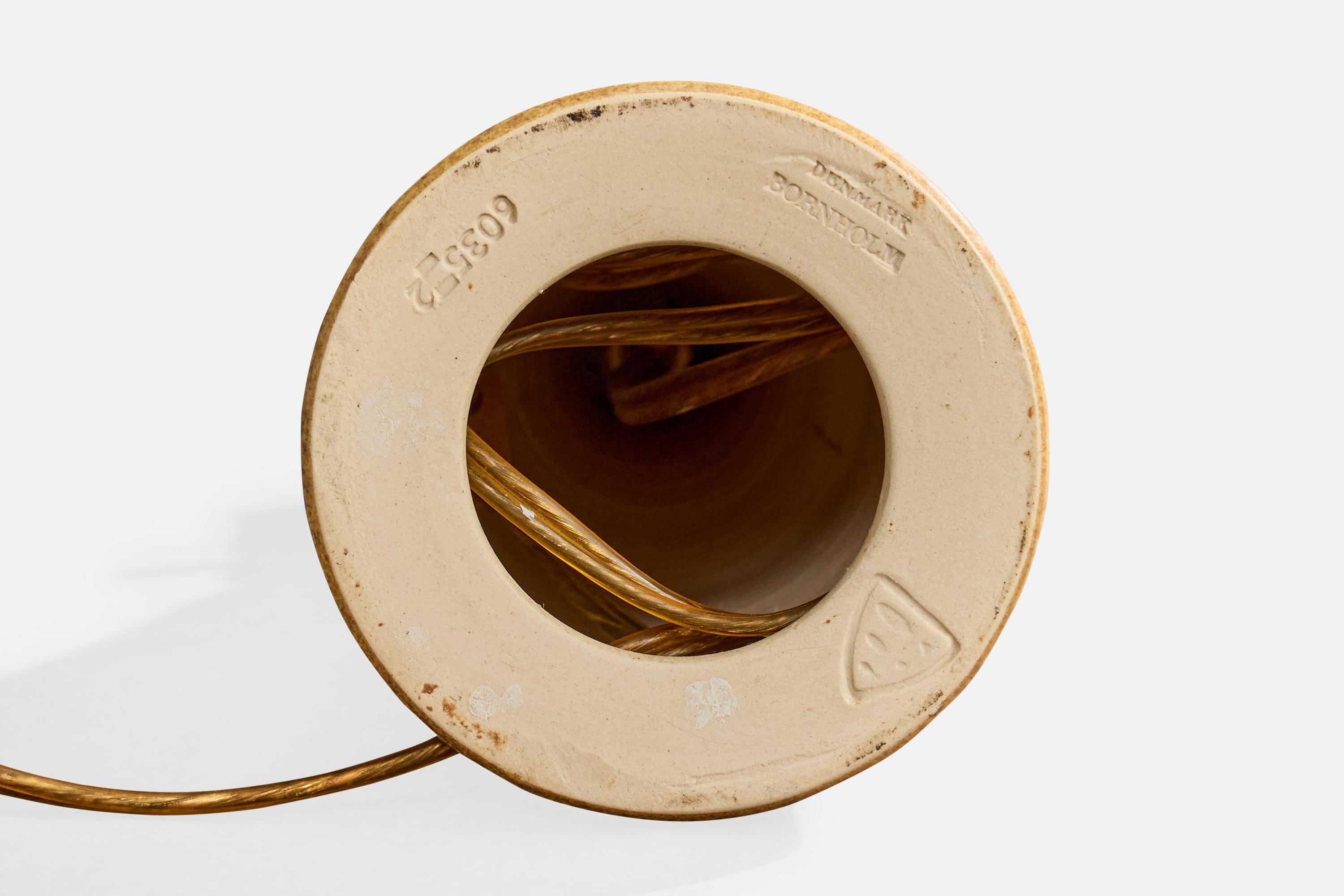 Michael Andersson, Table Lamp, Stoneware, Denmark, 1960s For Sale 1