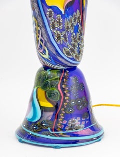 Michael Angelo Menconi Art Glass Table Lamp, 2006