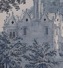 St John's College, Oxford (1783), watercolour by Michael Angelo Rooker