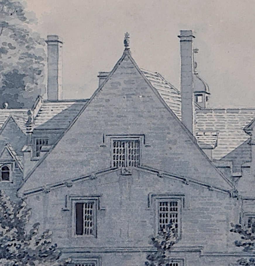 St John's College, Oxford (1783), acuarela de Michael Angelo Rooker en venta 2