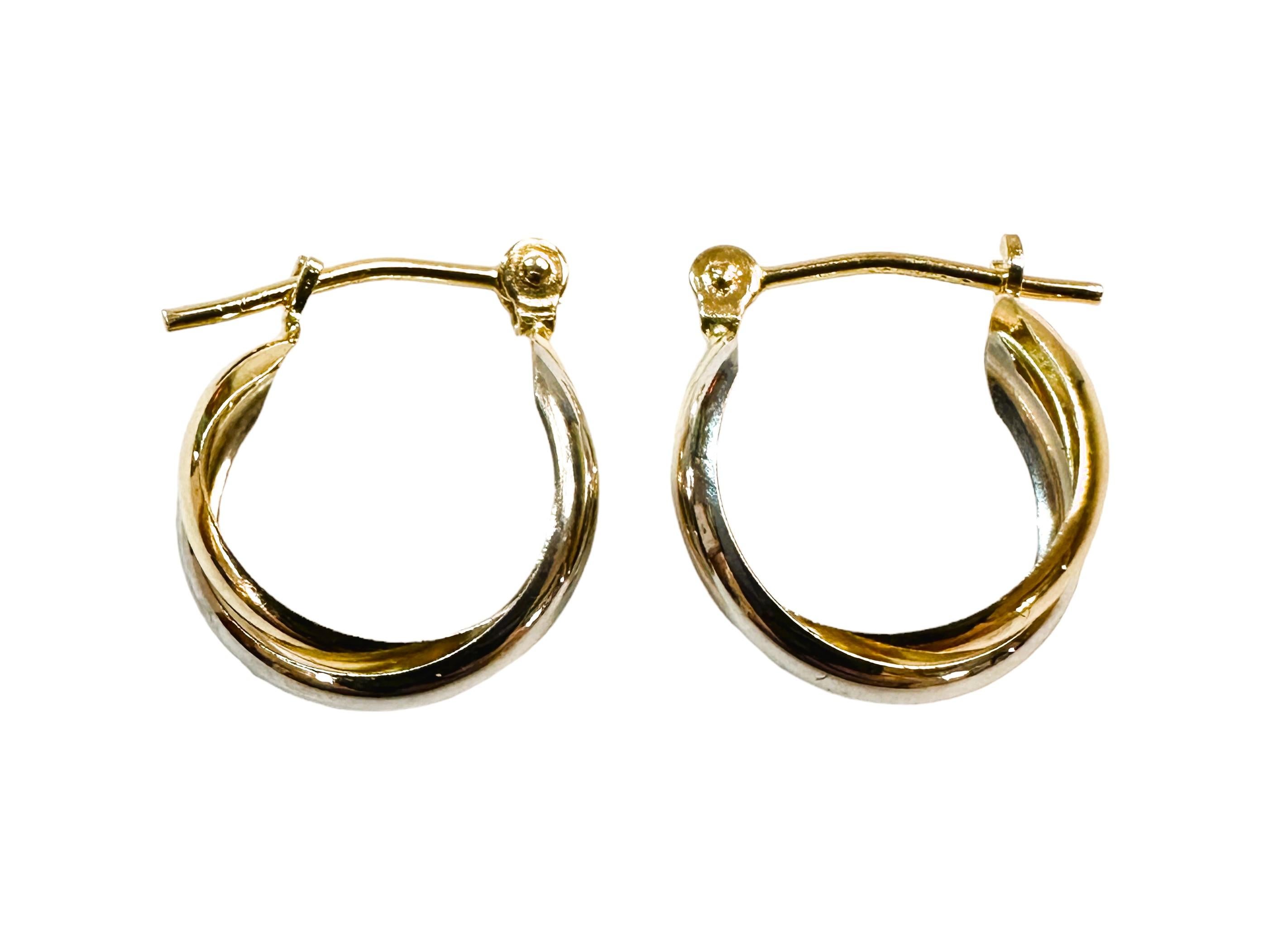 I love these earrings because they are so versatile.  They are 12.2 mm round and have a back lock clasp.  They are by designer Michael Anthony so you know they are a quality item.  They are stamped 
