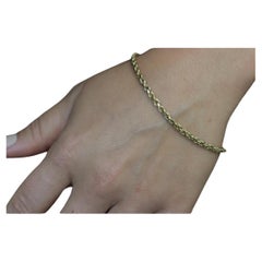 Michael Anthony MA 14k Rope Chain Bracelet