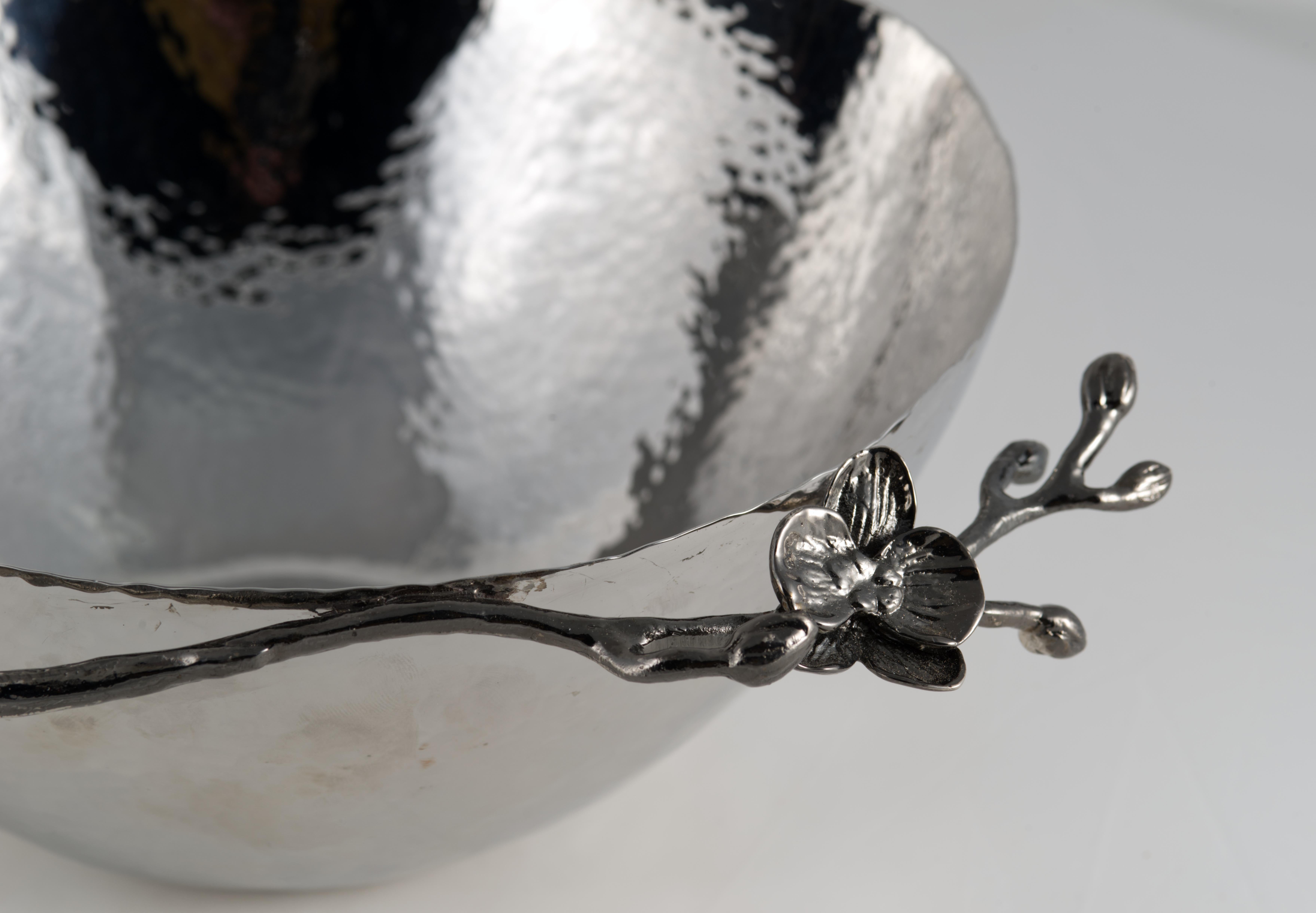 Bol à orchidée noire de Michael Aram Bon état - En vente à Clifton Springs, NY