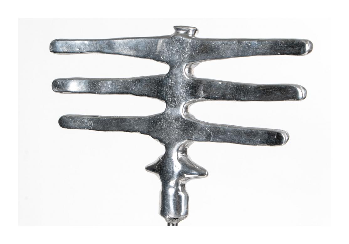 Silla esqueleto de aluminio fundido Michael Aram en Bueno estado para la venta en Bridgeport, CT