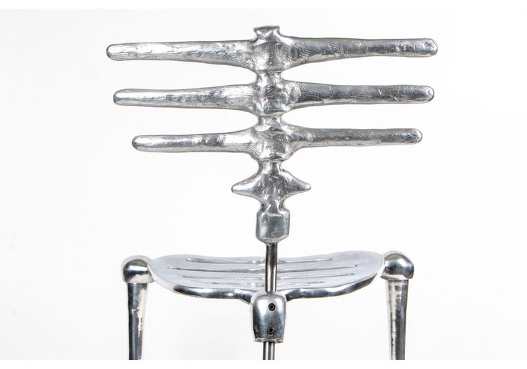 Michael Aram Cast Aluminum Skeleton Chair at 1stDibs michael