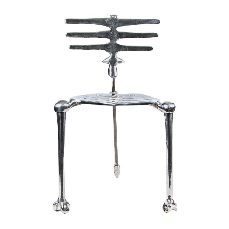 Michael Aram Cast Aluminum Skeleton Chair