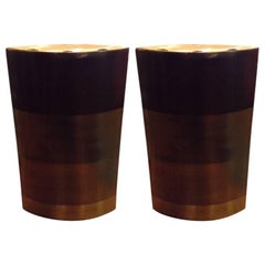 michael aram candlesticks Used Michael Aram Large Patinated Brass Candleholders