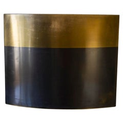Michael Aram Original Vintage Modern Sculptural Bronze and Brass Candle Holder