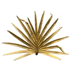 Michael Aram Palm Dekorativer Kaminschirm in Gold