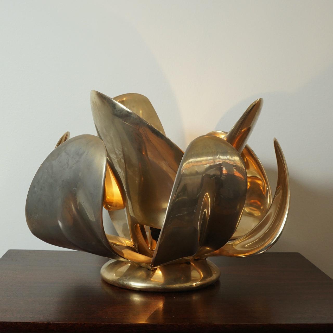 Bronze Michael Armand Table Sculpture Lamp