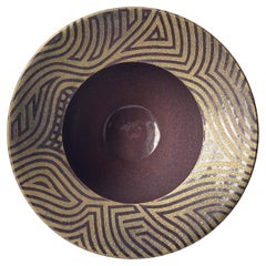 Michael Arntz Ceramic/Pottery Bowl /Centerpiece, Signed Dated