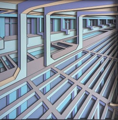 Art contemporain français par Michael Aubanel - Voxel Grands Moulins de Paris
