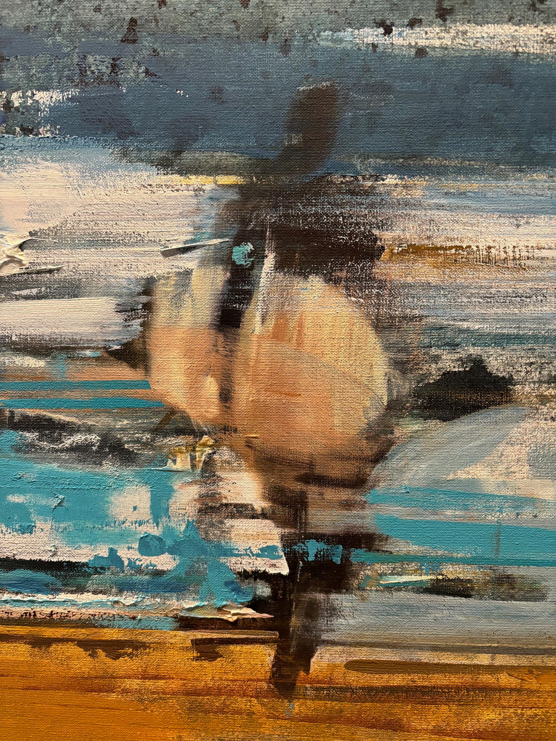 Giornata in spiaggia - Painting di Michael Azgour
