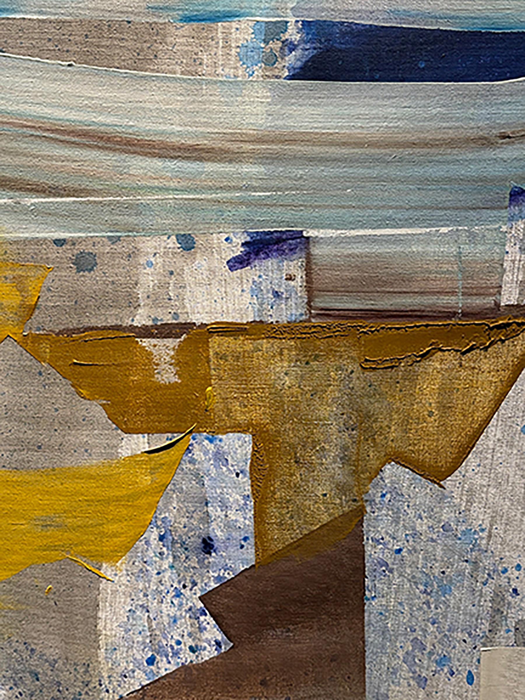 Gamma costiera - Painting Astratto di Michael Azgour