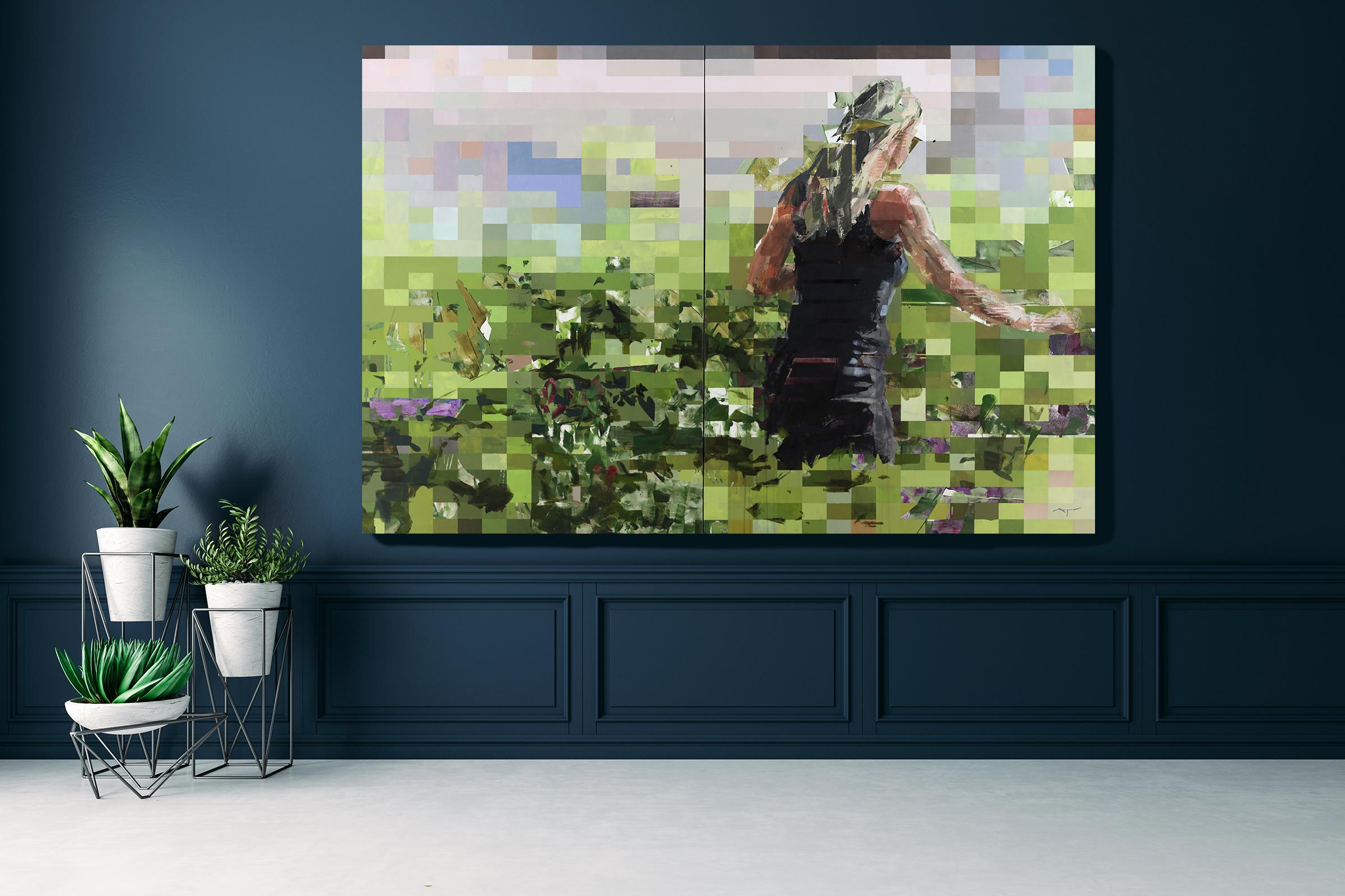 Jardín del Paraíso - Painting de Michael Azgour