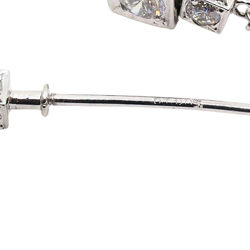 Michael B.  Platinum Sugar Cubes Earrings 2