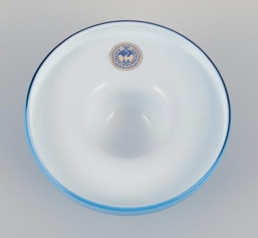Scandinavo moderno Michael Bang per Holmegaard. Tre portacandele 
