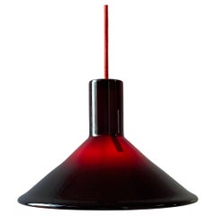 Michael Bang P&T Pendant Lamp by Holmegaard, Denmark, 1970s
