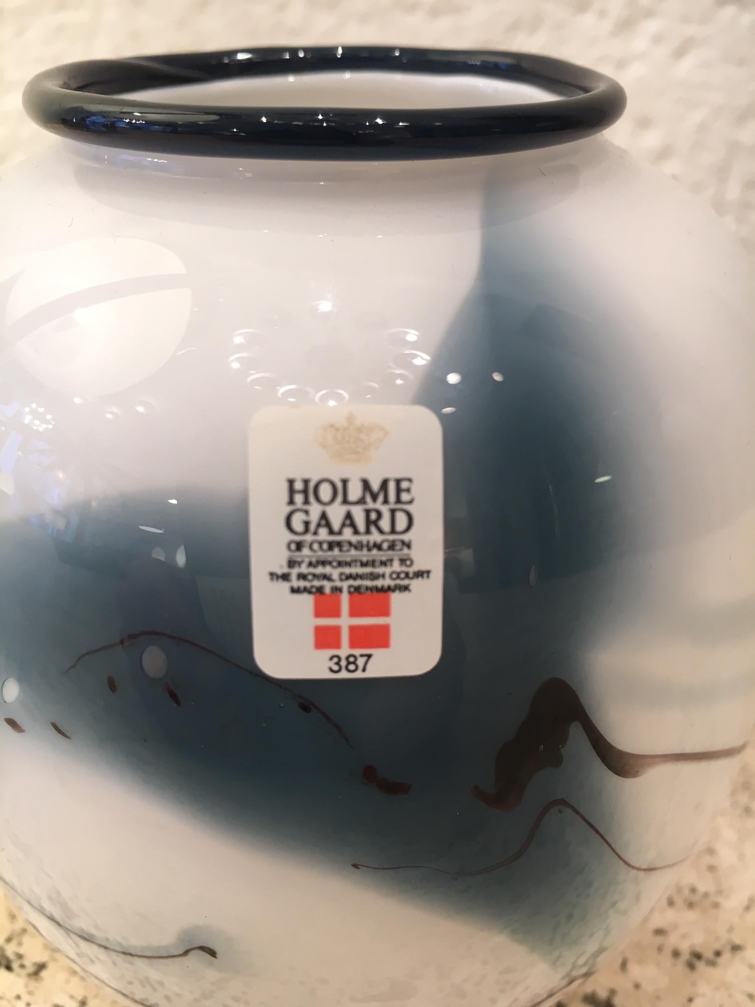 Danese Vaso di Michael Bang per Holmegaard in vendita