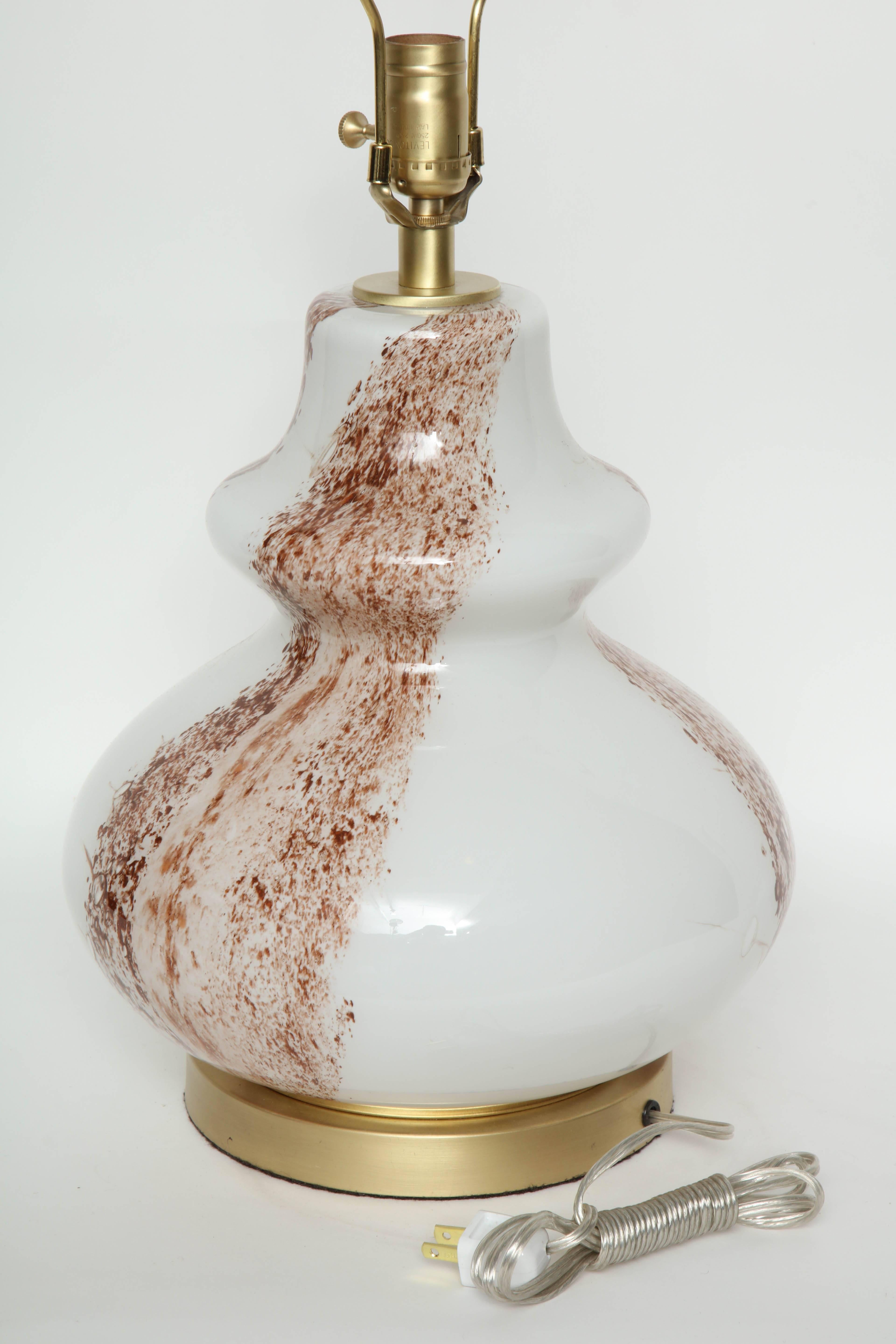 Swedish Michael Bang/Holmegaard Glass Lamps For Sale